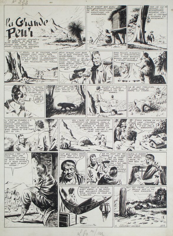 La Grande Peur by Claude-Henri Juillard - Comic Strip