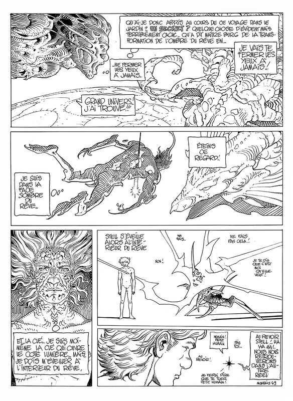 Moebius, Le monde d'Edena - T2 - Les Jardins D'Edena - Comic Strip