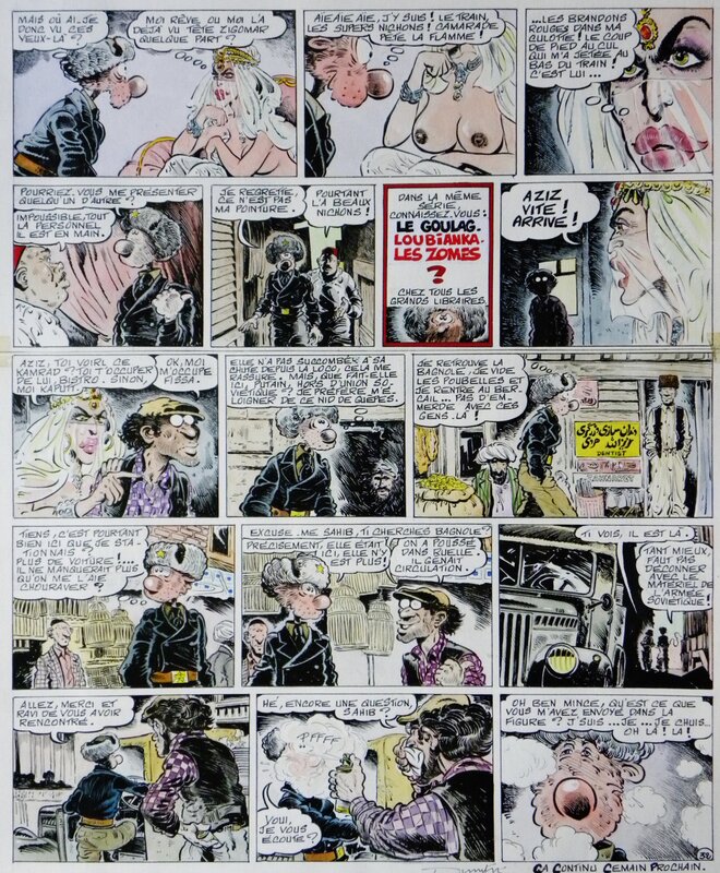 For sale - Le Goulag Tome 6 – Page 32 – Les Rois du Pétrole – Dimitri - Comic Strip
