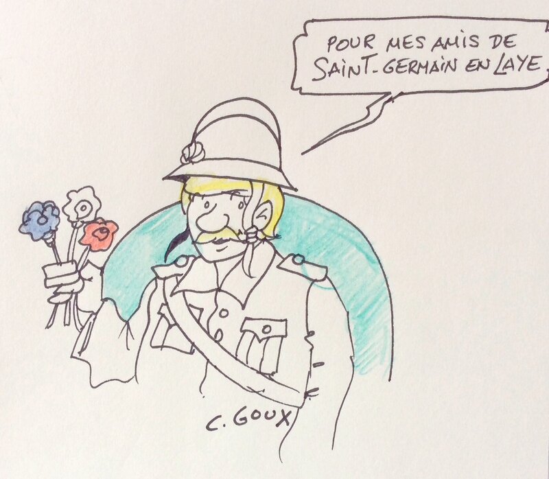 Soldat by Christian Goux - Sketch