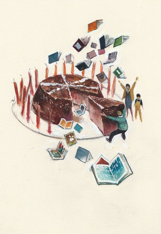 René Follet, Recherche pour mes 20 ans de BD - Version 3 - Illustration originale