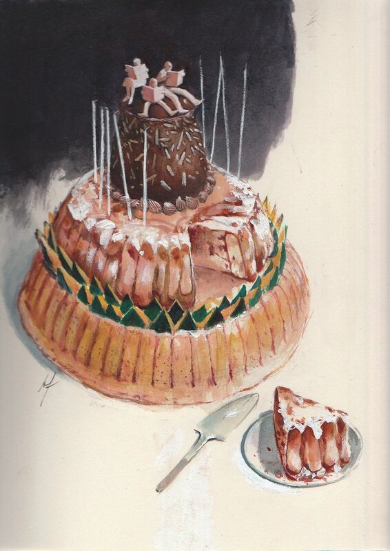 René Follet, Recherche pour mes 20 ans de BD - Version 4 - Original Illustration