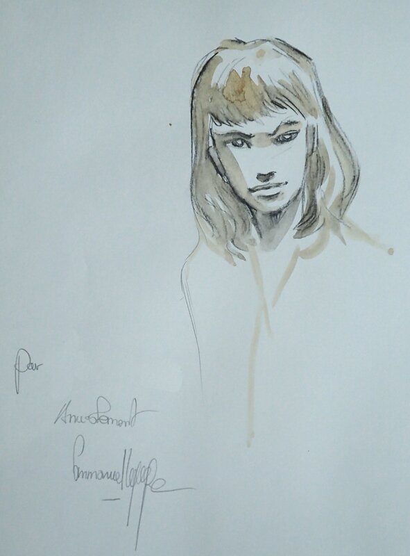 Emily by Emmanuel Lepage - Sketch