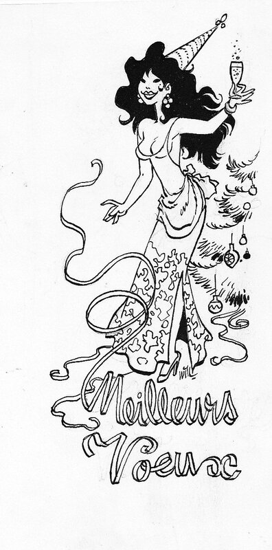 Meilleurs Voeux by Will - Original Illustration