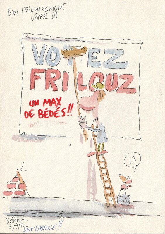 Frilouz par Jean-Loic Bélom - Illustration originale