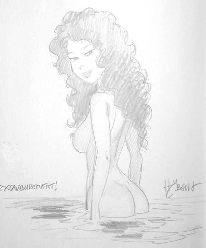 Femme by Eric Hübsch - Sketch