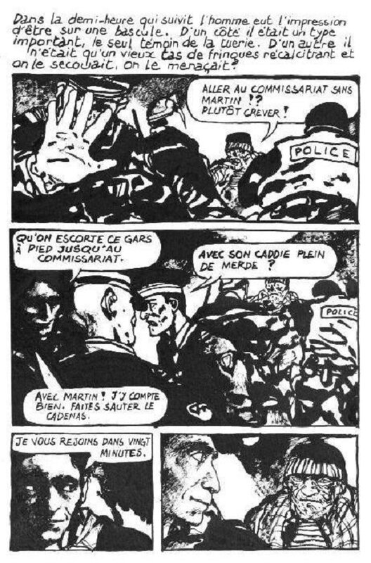 Baudoin/Vargas -Le Marchand d'éponges (2010) - Comic Strip