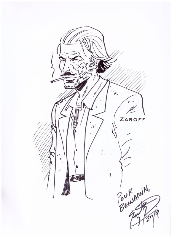 Zaroff by François Miville-Deschênes - Sketch