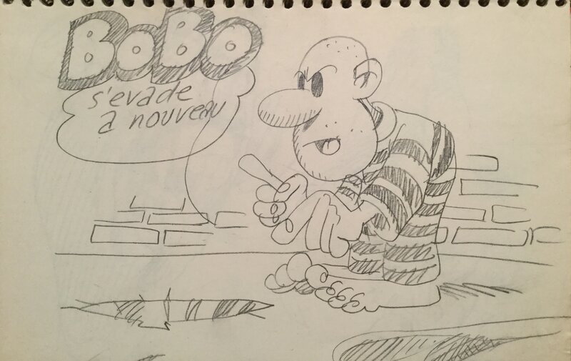 Yves Chaland, Bobo s’évade à nouveau - Comic Strip