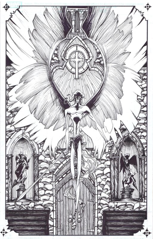 Adam POLLINA: ANGEL REVELATIONS #04, P03 - Planche originale