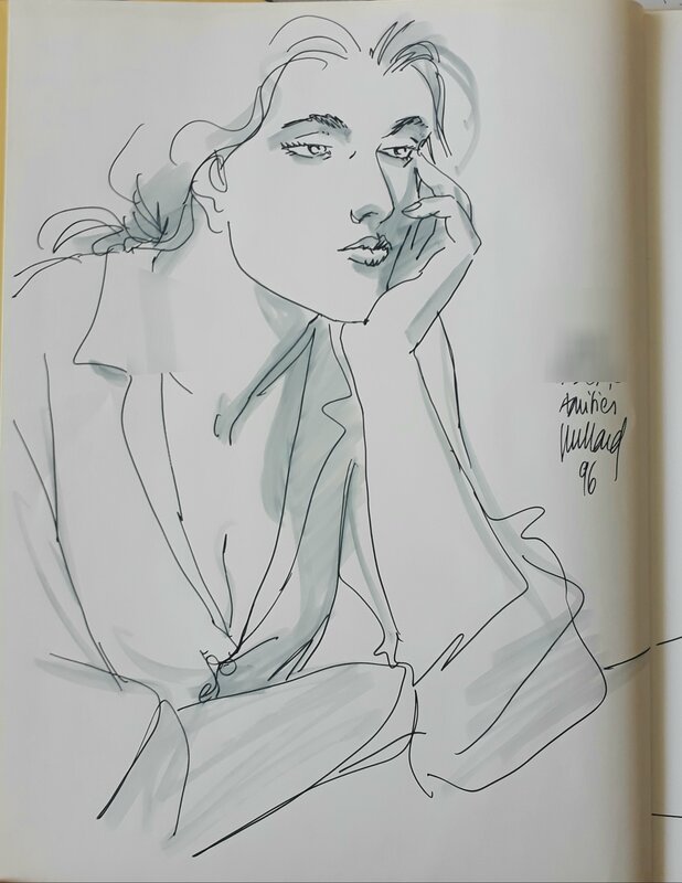Arianne by André Juillard - Sketch