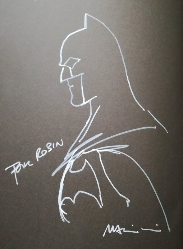 Batman by Enrico Marini - Sketch