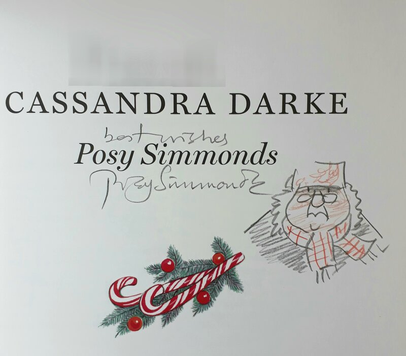 Cassandra Darke by Posy Simmonds - Sketch