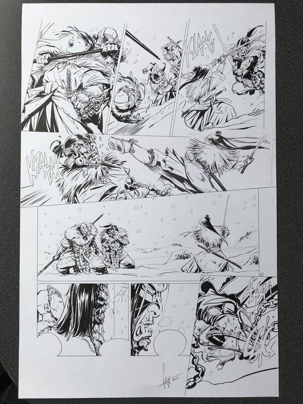 En vente - Vax - Senseï 2 - Planche originale