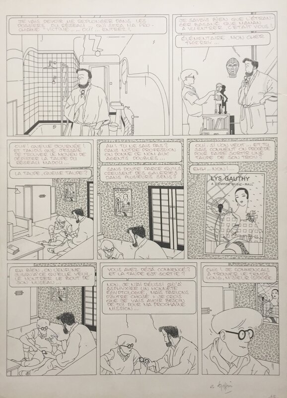 Le Réseau Madou by Alain Goffin, Francois Rivière - Comic Strip