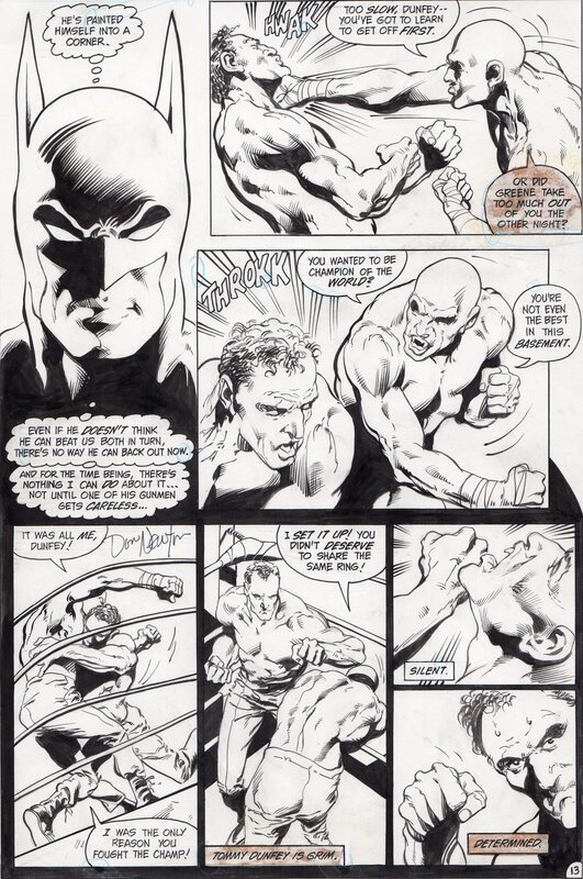 Donald L. Newton, Bob Smith, Roy Adrienne, Doug Moench, Ben Oda, DETECTIVE COMICS BATMAN #539 P18 - Comic Strip