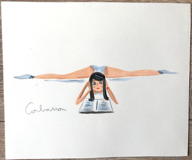 Dominique Corbasson, Illustration magazine - Illustration originale