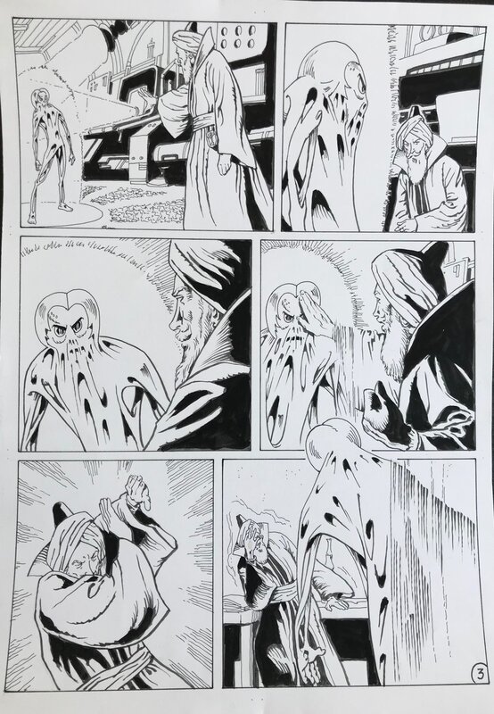 Wampus par Luciano Bernasconi - Planche originale