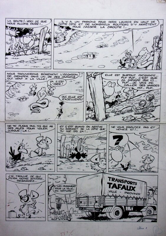 Chlorophylle par Dupa - Planche originale