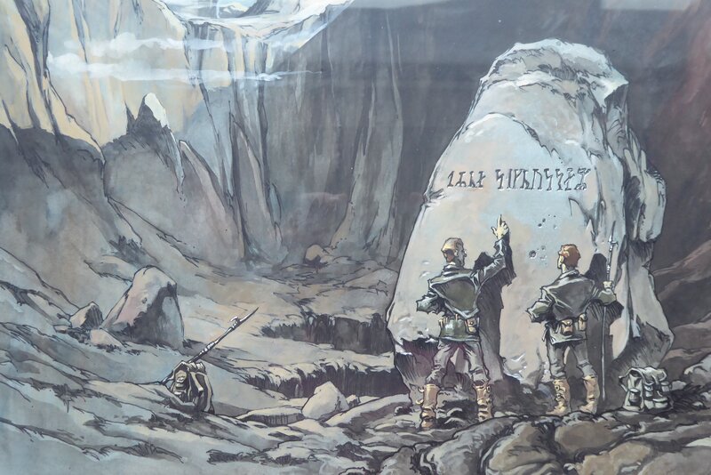 Jules Verne by Guillaume Sorel - Original Illustration