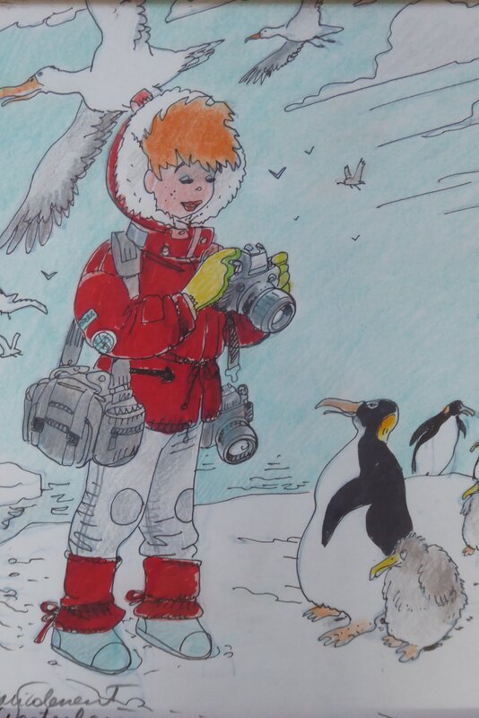 En vente - Illustration par Marc Wasterlain - Illustration originale