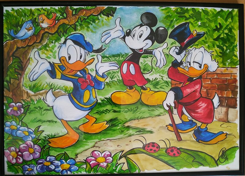 Disney par Diana Laudando - Illustration originale