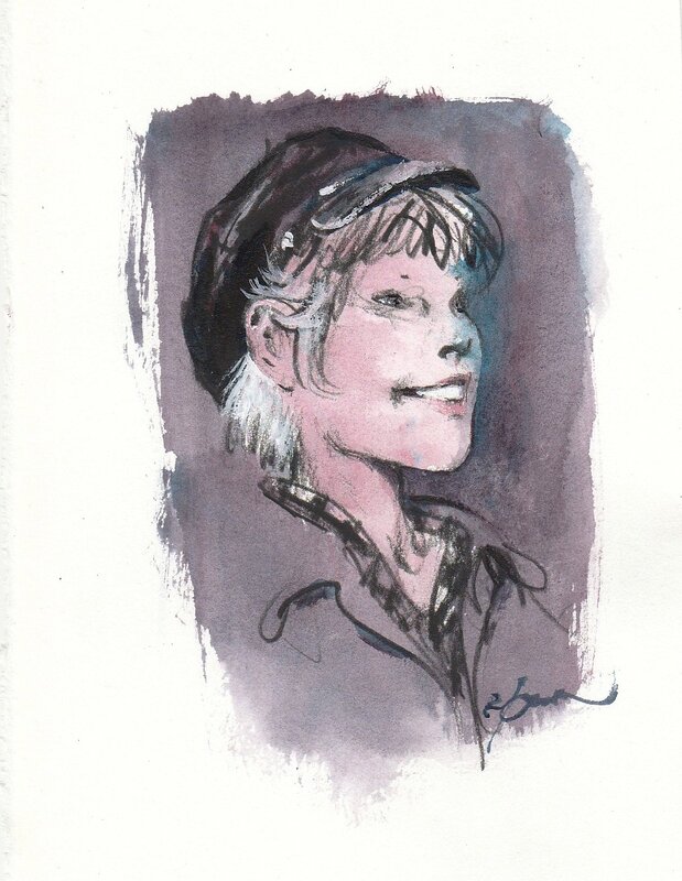 Alec Severin 2 by René Follet - Original Illustration