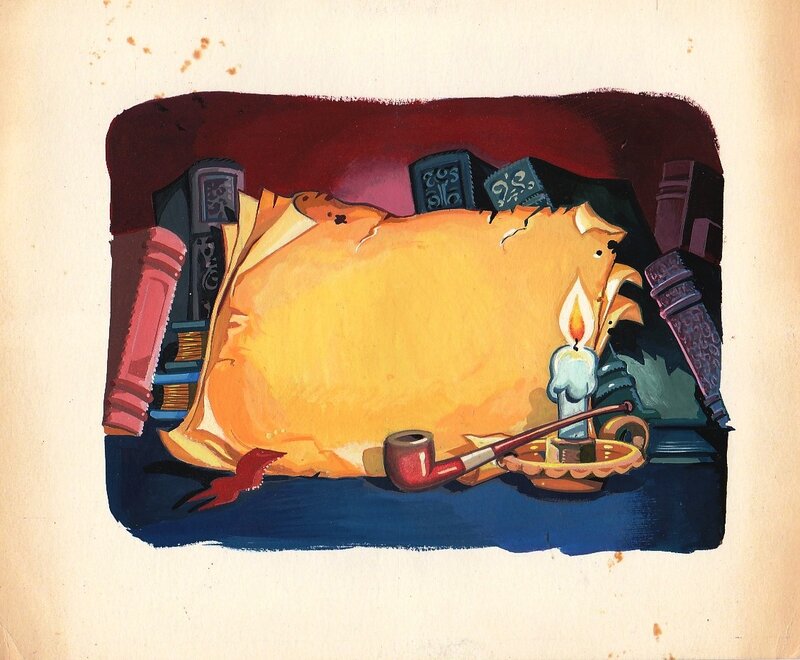 Claude Marin, Illustration trés Disney - Illustration originale