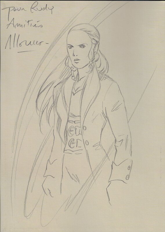 Moreno - Dédicace - Sketch