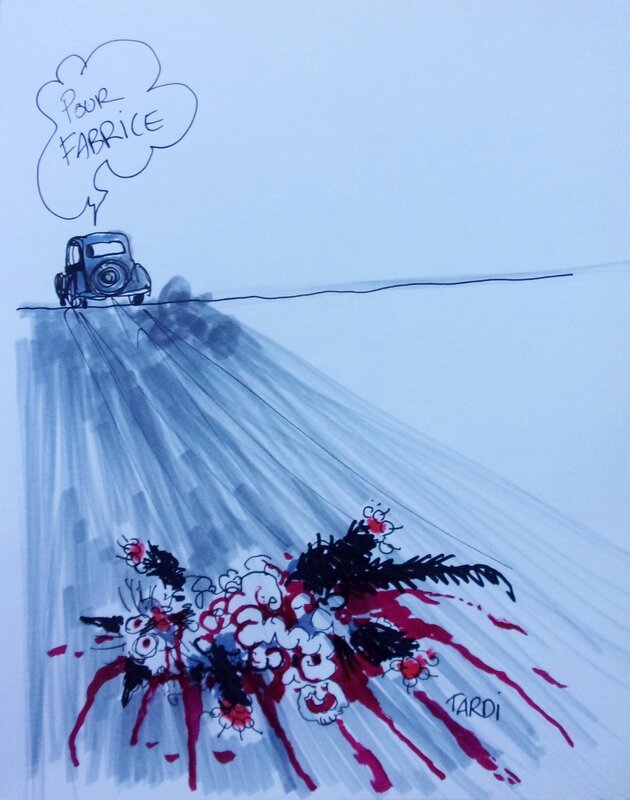 Chat à l'humour de Tardi - Sketch