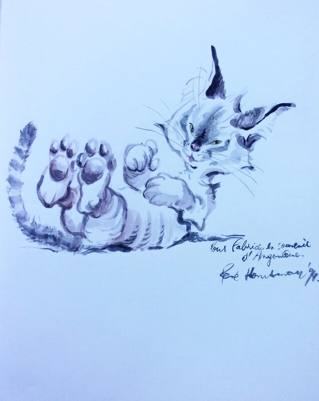 Chaton by René Hausman - Sketch