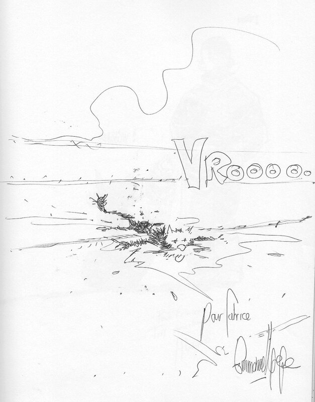 Emmanuel Lepage, Chat à la facon de Tardi - Sketch