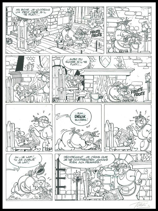 Robin Dubois by Turk - Comic Strip
