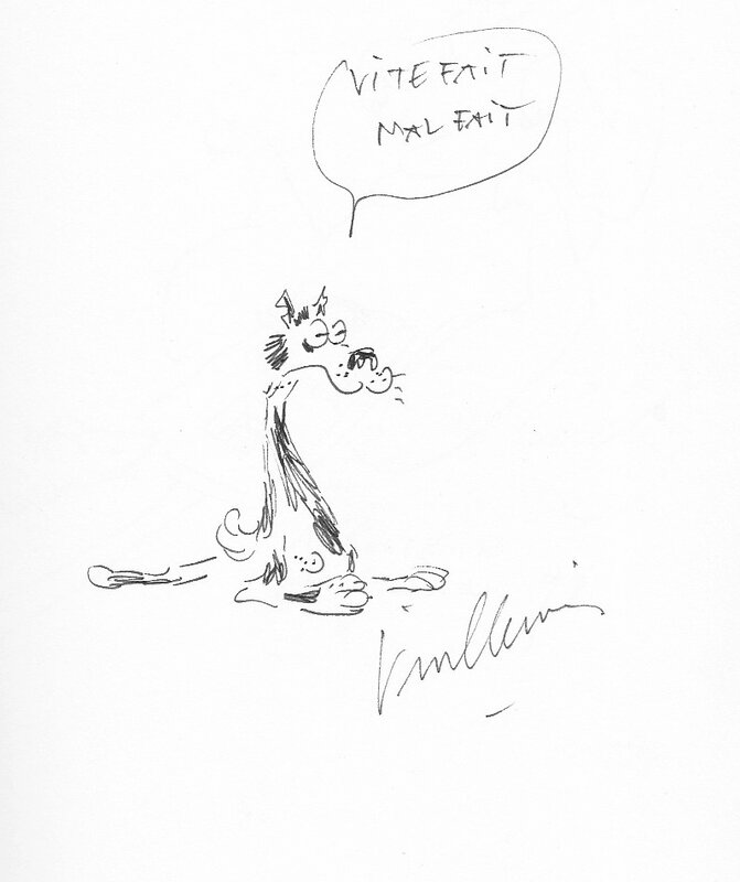 Chat mal fait by Philippe Vuillemin - Sketch