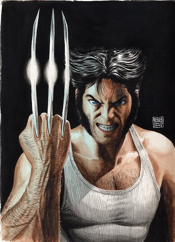 Wolverine par ed tadeo - Planche originale