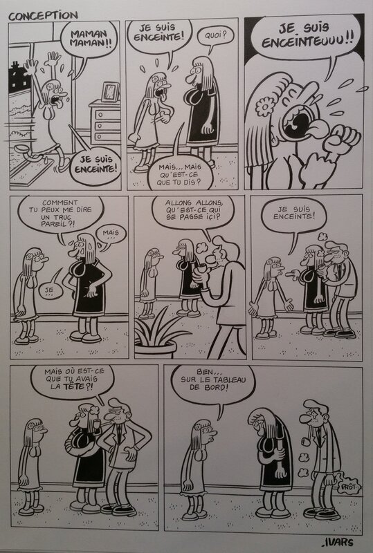 Conception by Éric Ivars - Comic Strip
