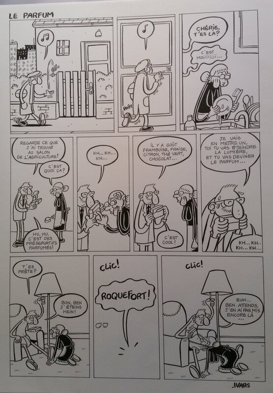 Le parfum by Éric Ivars - Comic Strip