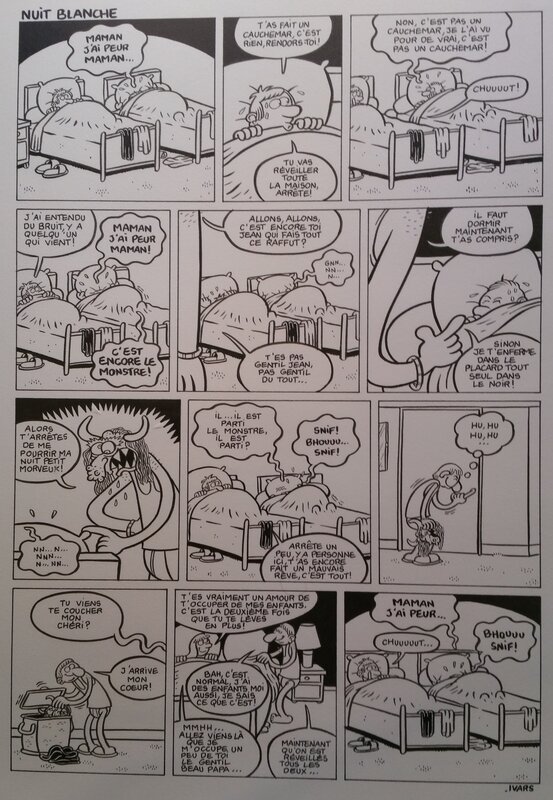 Nuit blanche by Éric Ivars - Comic Strip