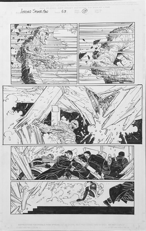 John Romita Jr., Amazing Spider-man 53 - Comic Strip