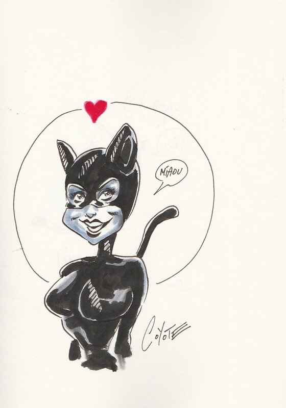 Catwomen par Coyote - Dédicace