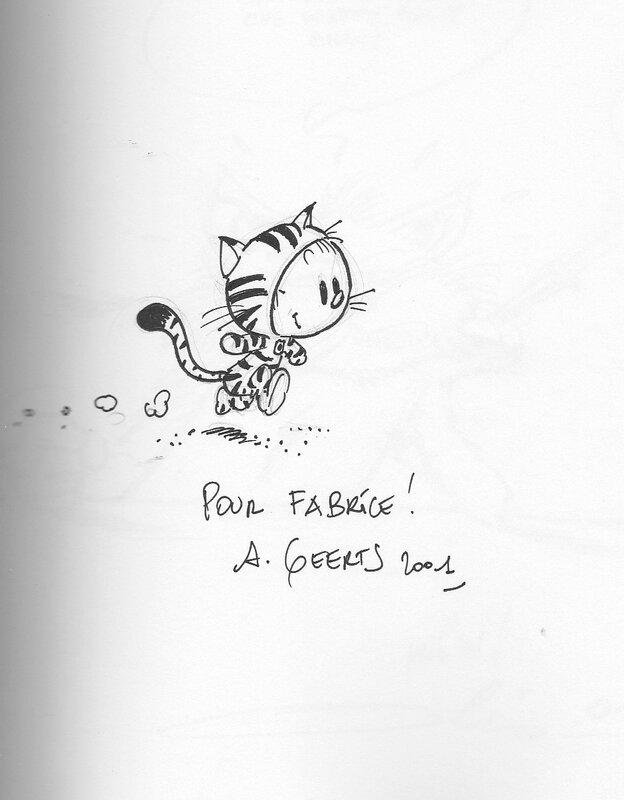 André Geerts, Jojo déguisé en chat - Sketch