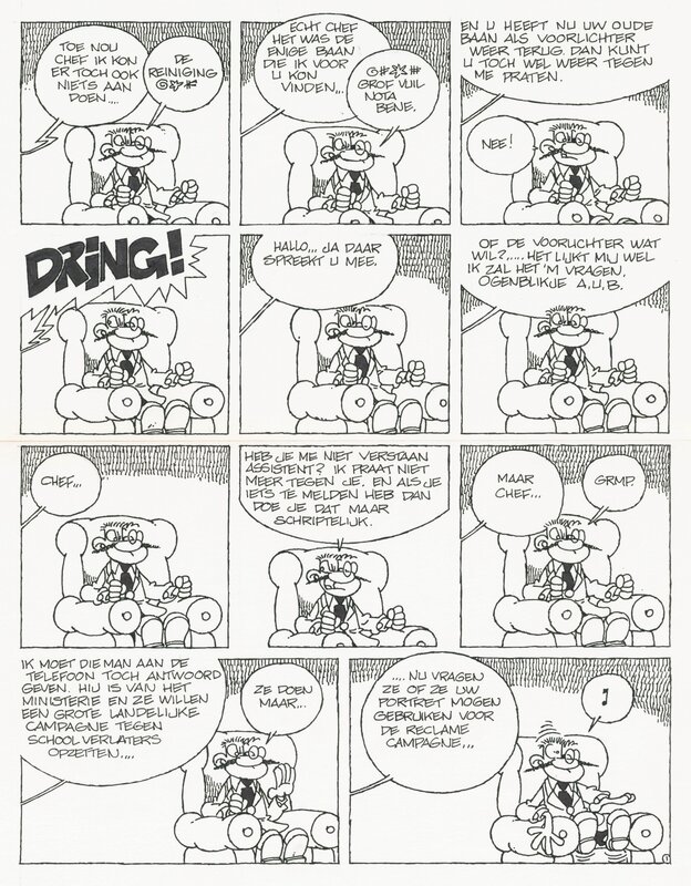 Peter de Smet, 1985? - Later Studeren - 1/2 (Complete story - Dutch KV) - Comic Strip