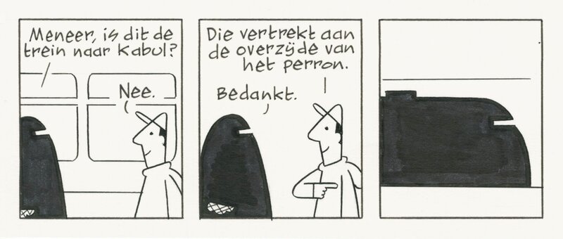 Peter de Wit, 2005? - Sigmund (Strip - Dutch KV) - Planche originale