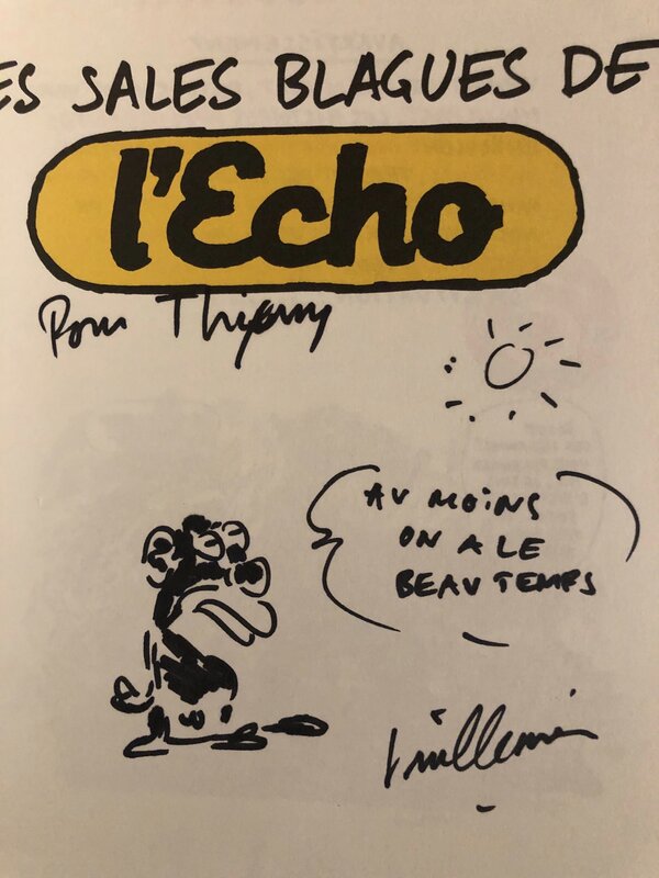 Philippe Vuillemin, Les sales blagues de l'echo 5 - Dédicace