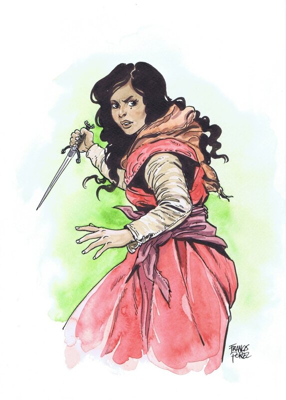 Hadiyatallah by Francis Porcel - Original Illustration