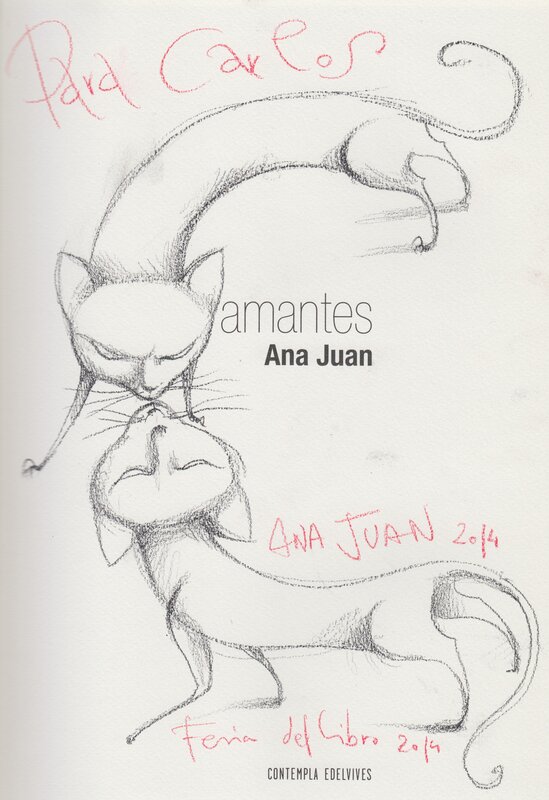 Amantes by Ana Juan - Sketch