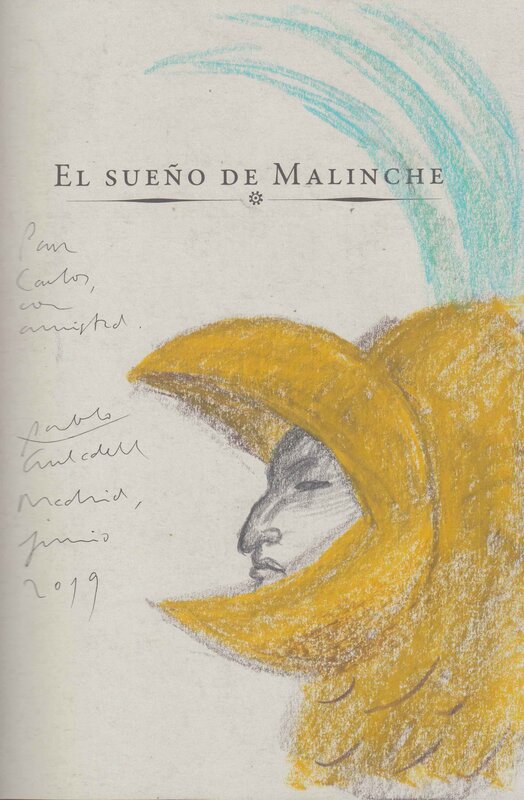 Pablo Auladell, El sueño de Malinche - Dédicace