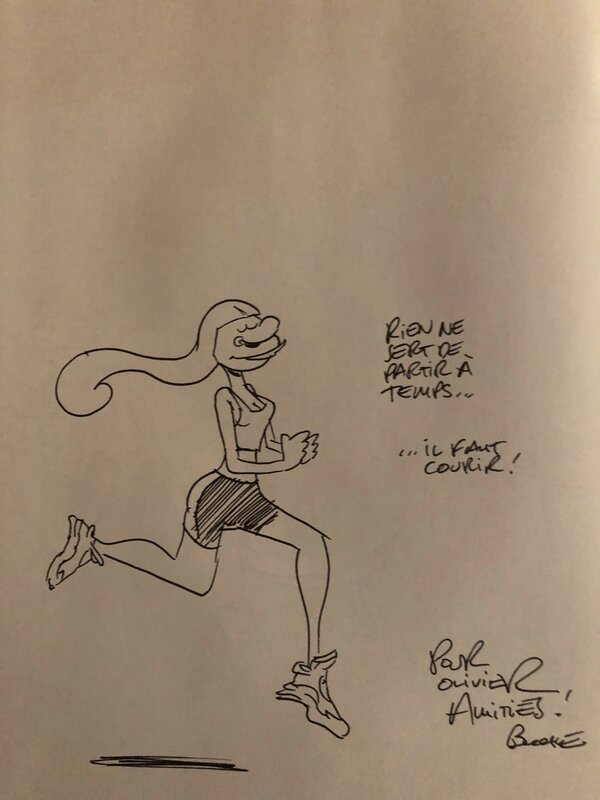 Les Runners par Eric Buche - Dédicace