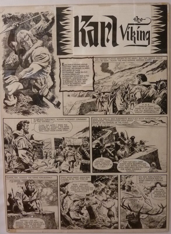 Don Lawrence, Karl the Viking -El Sarid the Merciless-  1962 - Comic Strip