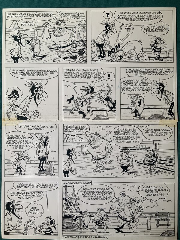 Le vieux Nick et Barbe Noire by Remacle - Comic Strip